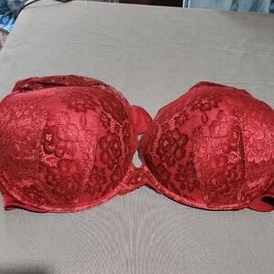 Luxurious Scarlet Lace Bra